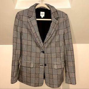 Gap Houndstooth Oversize Blazer | Sz 4